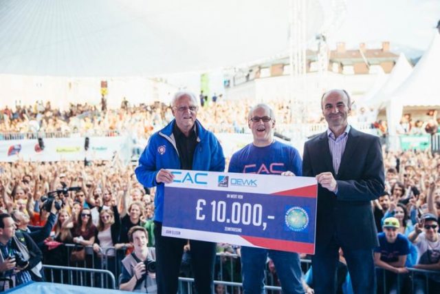 CAC donation in Innsbruck